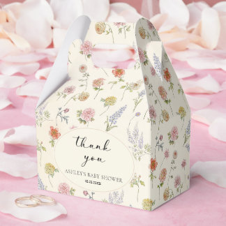 Ballotins Floral Baby In Bloom Favor Box