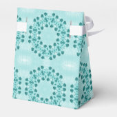 Ballotins Floral bleu turquoise (Arrière)