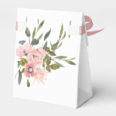 Ballotins Floral Blush rose Roses Mariage merci (Arrière)