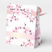 Ballotins Floral Cerisier Fleur rose Nom blanc Ballotin (Arrière)