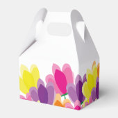 Ballotins Floral coloré moderne (Arrière)