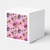 Ballotins Floral favor box (Arrière)