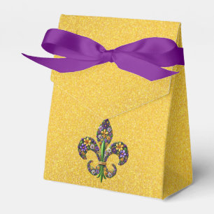 Ballotins Floral Mardi Gras fleur de lis