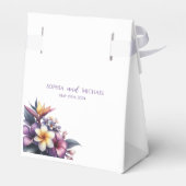 Ballotins Floral-Mariage tropical (Arrière)