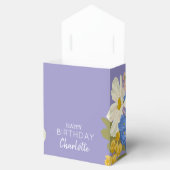 Ballotins Floral moderne coloré fleurit Anniversaire (Ouvert)