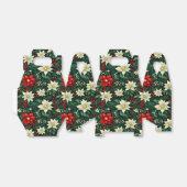 Ballotins Floral Motif de Noël (Déplié)