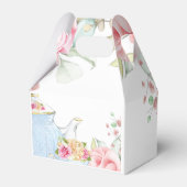 Ballotins Floral personnalisé Baby Tea Douche (Arrière)