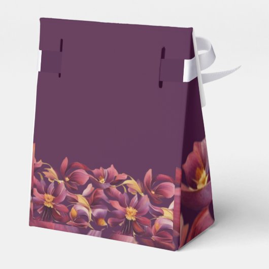 Ballotins Floral pourpre- (Arrière)