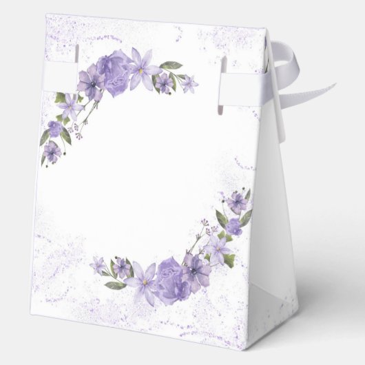 Ballotins Floral pourpre (Verso)