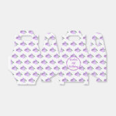 Ballotins Floral pourpre 21e anniversaire (Déplié)