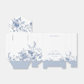 Ballotins Floral Quelque chose de bleu Fête des mariées (Déplié)