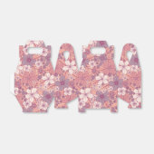 Ballotins Floral rose et violet pastel (Déplié)