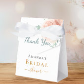Ballotins Floral rose or rose Fête des mariées merci