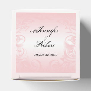 Ballotins Floral rose Vintage Ballotin de mariage