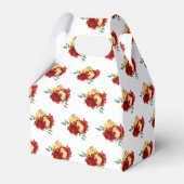 Ballotins Floral rouge 21e anniversaire (Arrière)