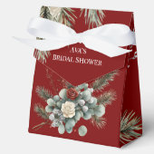 Ballotins Floral Rouge Blanc Noël Rose Fête des mariées (Recto)