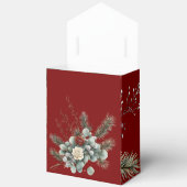 Ballotins Floral Rouge Blanc Noël Rose Fête des mariées (Ouvrir)