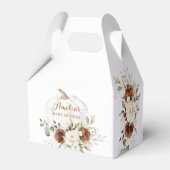 Ballotins Floral rouille verdure Citrouille automne Baby sho (Arrière)