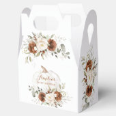 Ballotins Floral rouille verdure Citrouille automne Baby sho (Ouvert)