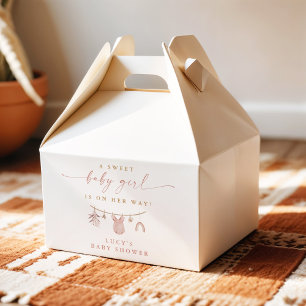 Ballotins Floral Sweet Baby Girl Clothesline Baby shower