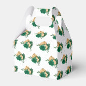 Ballotins Floral vert foncé 21e anniversaire (Arrière)