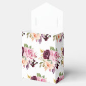 Ballotins Florales rose pâle Mariage botanique moderne (Ouvert)