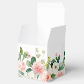 Ballotins Florales rose pâle Mariage botanique moderne (Ouvert)