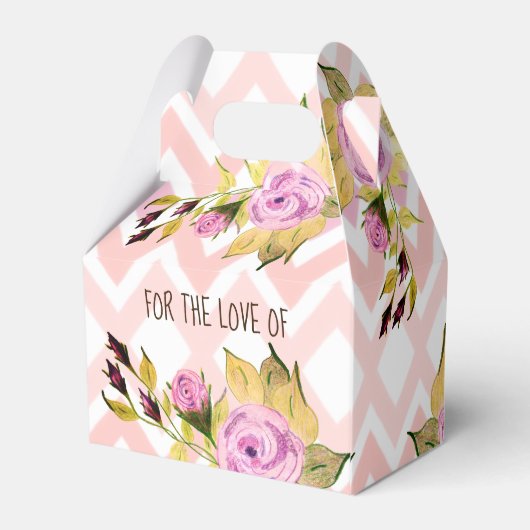 Ballotins Flore violet délicate (Arrière)