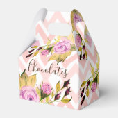 Ballotins Flore violet délicate (Verso)