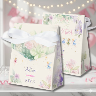 Ballotins Flutter et tourbillon Fairy garden aquarelle anniv