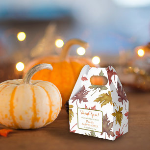 Ballotins Foliage d'automne Baby shower d'automne Favoriser