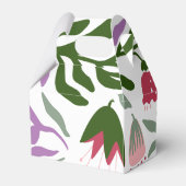 Ballotins Folklore rétro coloré fleurs mariage (Arrière)