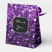 Ballotins Foncé pourpre foncé brillant parties scintillant s (Arrière)