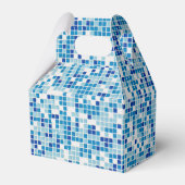 Ballotins Fond de carreaux bleus (Verso)
