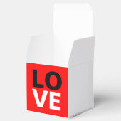 Ballotins Fond rouge unique amour romance (Ouvert)