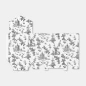 Ballotins Fontaines et arbres fantastiques vintages Toile-B  (Déplié)