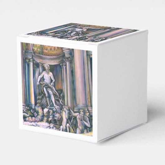 Ballotins Fontana Di Trevi, Roma, Italie (Verso)