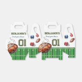 Ballotins Football Anniversaire Merci (Déplié)