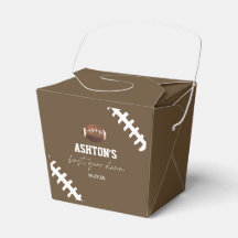 Football de première année Brown Fête d'anniversai