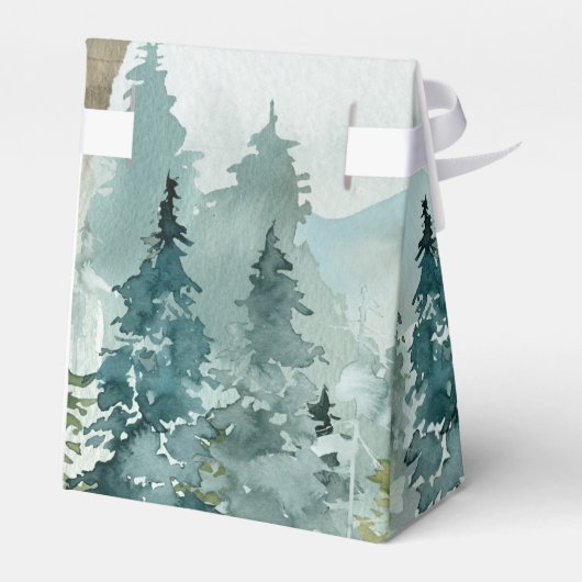 Ballotins Forest Wonder Rustic Pine Memory Mariage (Arrière)