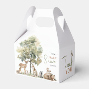 Ballotins Forêt Bois Animaux Aventure Baby shower
