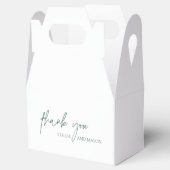 Ballotins Forêt classique Green Mariage élégant (Ouvert)