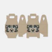 Ballotins Forêt de pingouins d'ivoire de Taupe Mocha avec Ar (Déplié)