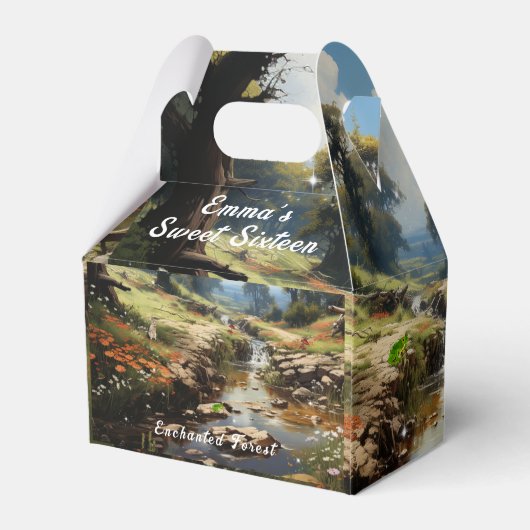 Ballotins Forêt enchantée Sweet 16 lapins de grenouille Cerf (Arrière)