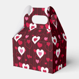 Ballotins Forever Love Red Hearts Gable