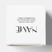 Ballotins forfait vin étiquette cadeau luxe (Haut)