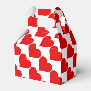 Ballotins Forme de cœur rouge amour classique minimalisme