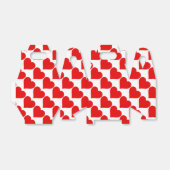 Ballotins Forme de cœur rouge amour classique minimalisme si (Déplié)