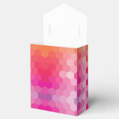 Ballotins Formes hexagonales géométriques dégradé rose et ja (Ouvert)