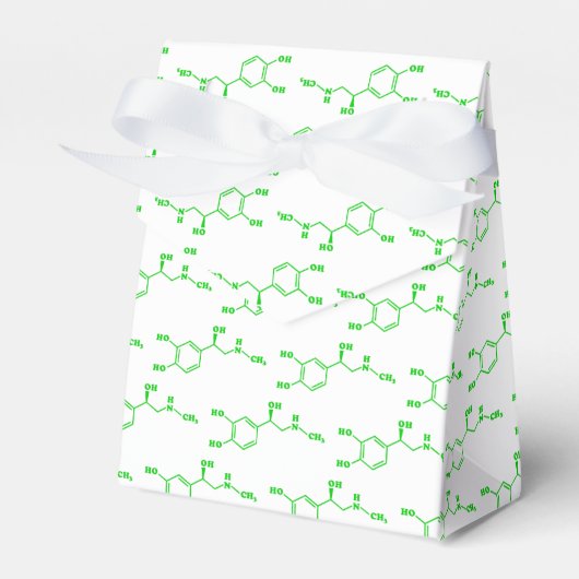 Ballotins Formule chimique moléculaire d'adrénaline (Verso)